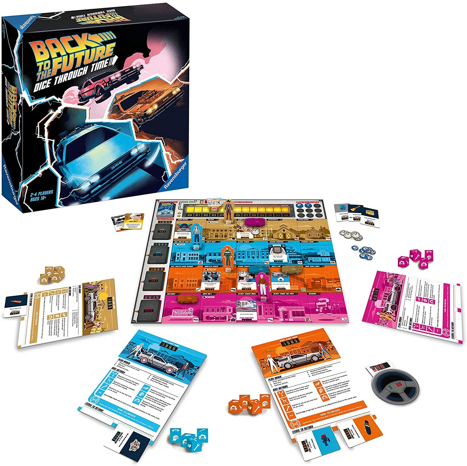 Back to the Future : Dice Through Time Game
